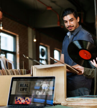 Vinyl Record Store Music Shopping Oldschool Classic Concept Vinyl Record Store Music Shopping Oldschool Classic Concept